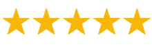 5 Star Review at Better Business Bureau