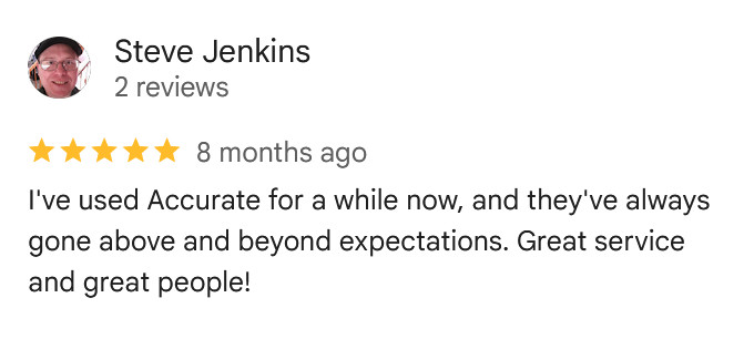 Google 2 Review Google Review by Steve Jenkins